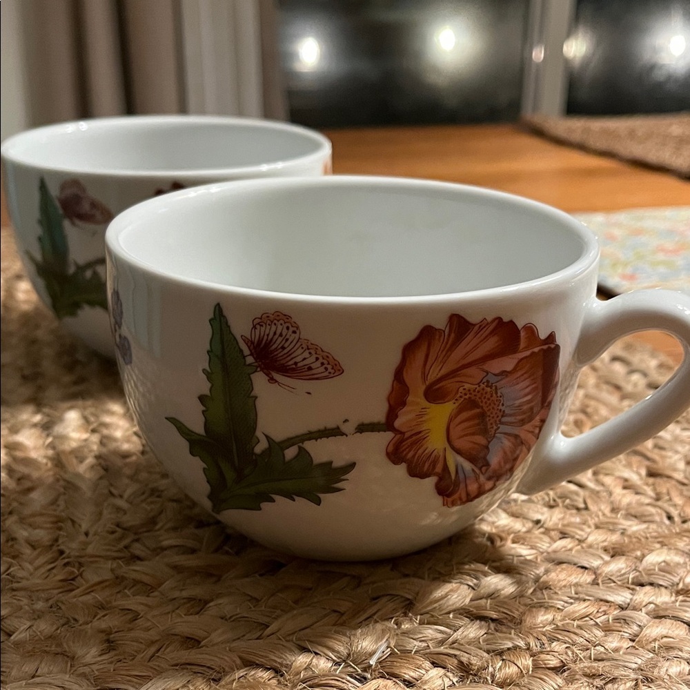 Cordon Bleu Floral Mug Set